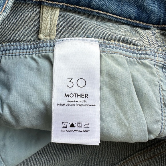 MOTHER • Dazzler Yoke Front Ankle Jean - Wander Dust - Picture 13 of 14